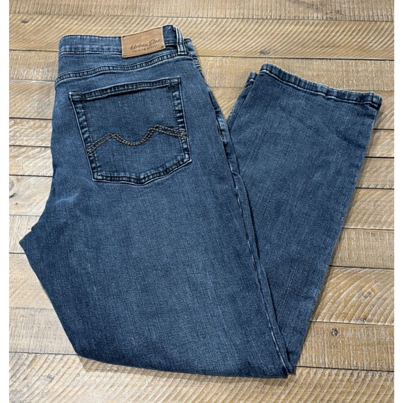 Urban Star Premium Apparel Straight Blue Jeans - Men's Size 36x30 - Picture 1 of 6